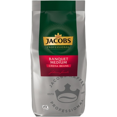 JACOBS Kaffee Bankett Cafe Creme 4055442 ganze Bohne 1kg