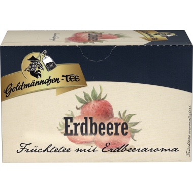 Goldmännchen Tee 4481 Erdbeere 20 St./Pack.