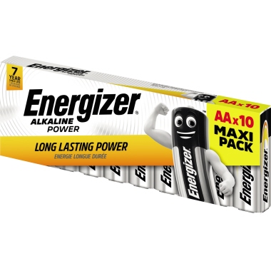 Energizer Batterie E300172900 AA/Mignon/LR6 10 St./Pack.