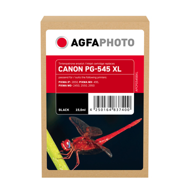 AgfaPhoto Tintenpatrone APCPG545BXL wie Canon PG545XL sw