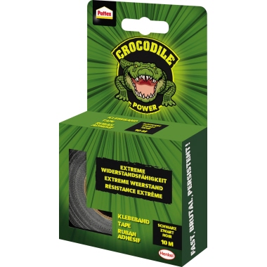 Pattex Klebeband Crocodile Power PCTB1 26mmx10m schwarz