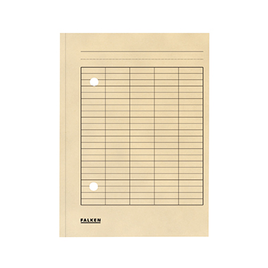 Falken Umlaufmappe 80001506 A4 2 Sichtlöcher ch 100 St./Pack.