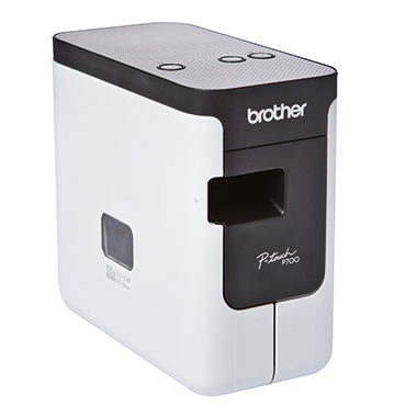 Brother Etikettendrucker P700 PTP700ZG1 PC USB 3,5-24mm