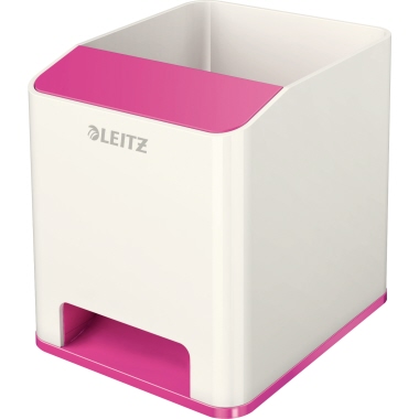 Leitz Stifteköcher WOW 53631023 weiß/pink