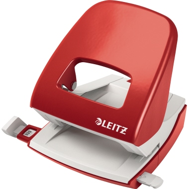 Leitz Locher NeXXt 50080025 max. 30Bl. Metall rot