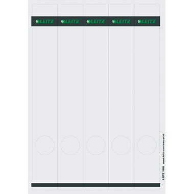 Leitz Ordneretikett 16880085 lang/schmal Papier gr 125 St./Pack.