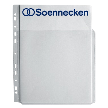 Soennecken Combi-Prospekthülle 1601 DIN A4 PP transparent 5 St./Pack.