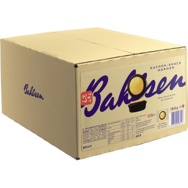 Bahlsen Gebäck Kuchensnack Marmor 48500 27,5g 55St.