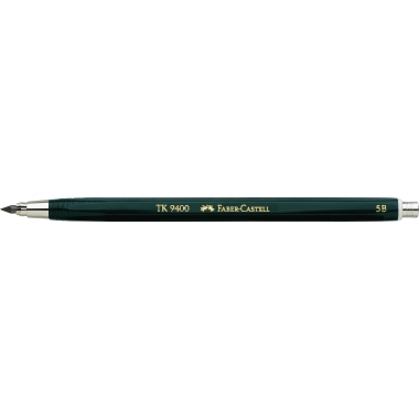 Faber-Castell Fallminenstift TK 9400 139405 5B dunkelgrün