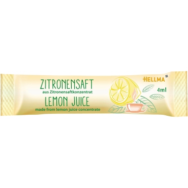 Hellma Zitronensaft 60122600 4ml 100 St./Pack.