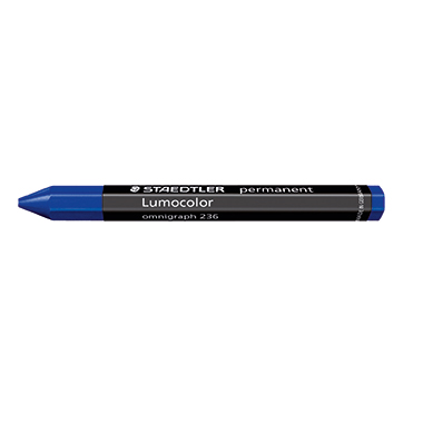 STAEDTLER Signierkreide Lumocolor permanent omnigraph 236-3 blau