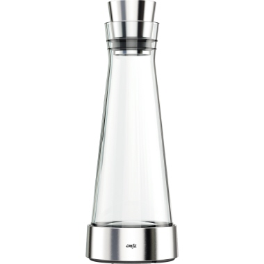 EMSA Kühlkaraffe FLOW SLIM 1l Glas/Edelstahl