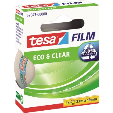 tesa Klebefilm tesafilm Eco&Clear 57043-00000 19mmx33m