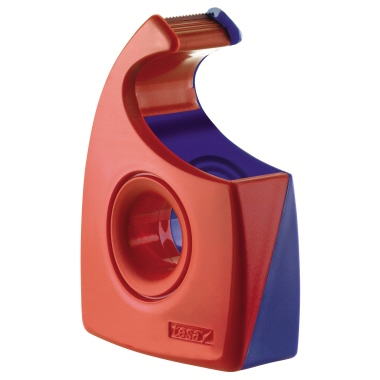 tesa Handabroller Easy Cut 57444-00001 19mmx33m rot/blau