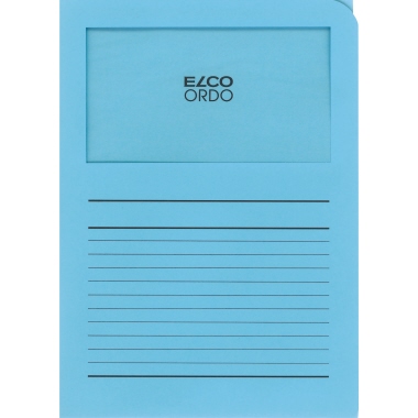 ELCO Sichtmappe Ordo classico 29489.31 A4 blau 100 St./Pack.