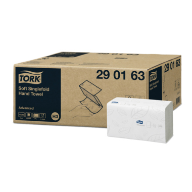 Tork Papierhandtuch Advanced 290163 Z/Z-Falz 2lagig weiß 3.750 Bl./Pack