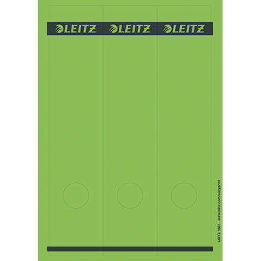 Leitz Ordneretikett 16870055 lang/breit Papier grün 75 St./Pack.