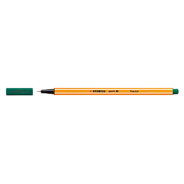 STABILO Fineliner point 88 88/53 0,4mm tannengrün