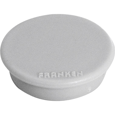 Franken Magnet HM20 12 rund 24mm grau 10 St./Pack.