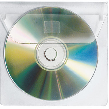 Veloflex CD/DVD Hülle 2259000 1CD PP glasklar 10 St./Pack.