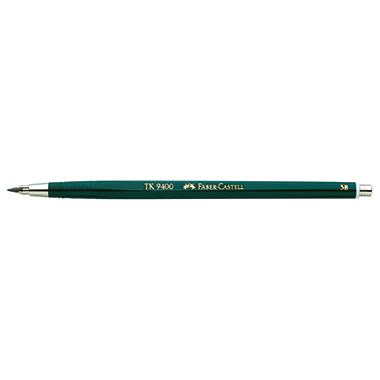 Faber-Castell Fallminenstift TK 9400 139403 3B dunkelgrün