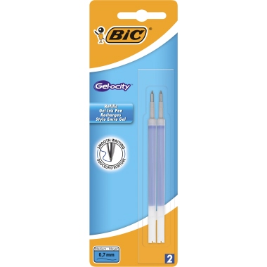 BIC Gelmine 862229 0,3mm blau 2 St./Pack.