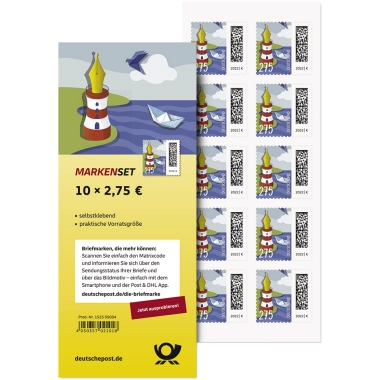 Briefmarke Maxibrief national 275ct 10St.