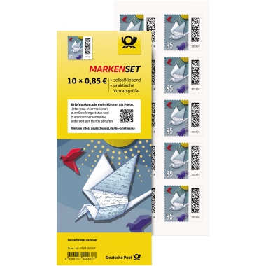 Briefmarke Standardbrief national 85ct 10St.