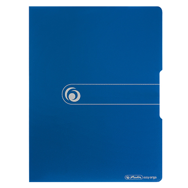 Herlitz Klemmbrettmappe 11217213 DIN A4 Polyfoam blau