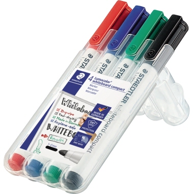 STAEDTLER Whiteboardmarker Lumocolor 341 WP4 4 St./Pack