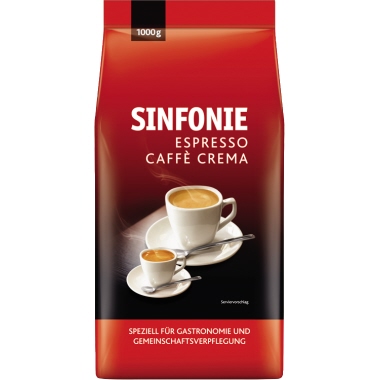 JDE Professional Kaffee Sinfonie Crema Espresso 4019141 g.Bohne 1kg