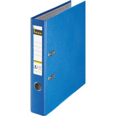 Bene Ordner 291600 BL DIN A4 52mm PP blau