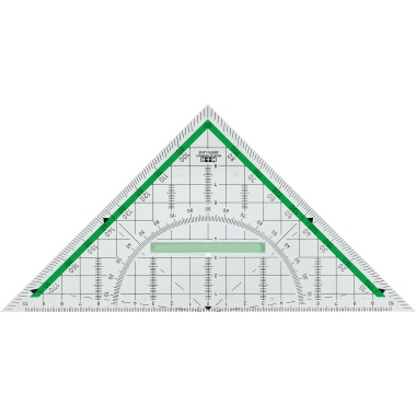 M+R Zeichendreieck Green Line 723230810 22cm