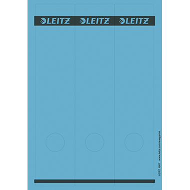 Leitz Ordneretikett 16870035 lang/breit Papier blau 75 St./Pack.