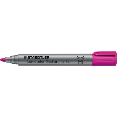 STAEDTLER Flipchartmarker Lumocolor 356-20 2mm Rundspitze pink