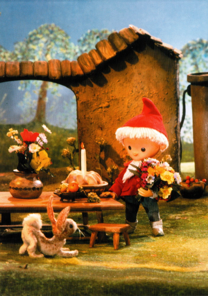 Postkarte "Unser Sandmännchen: Sandmännchen gratuliert zum Geburtstag" Postkarte "Unser Sandmännchen: Sandmännchen gratuliert zum Geburtstag"