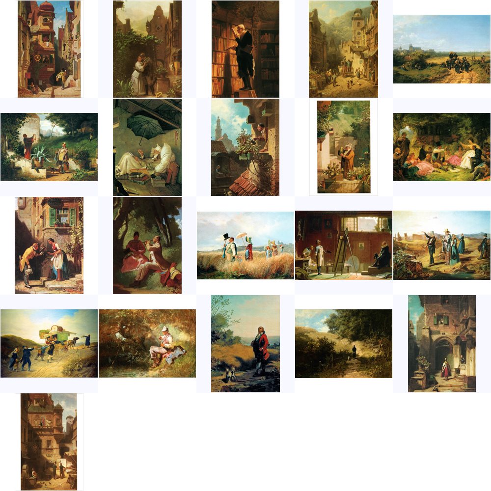 Kunstkarten-Komplett-Set Carl Spitzweg Kunstkarten-Komplett-Set Carl Spitzweg