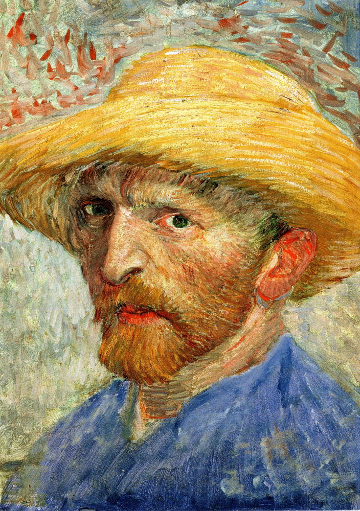 Kunstkarte Vincent van Gogh "Selbstportrait"