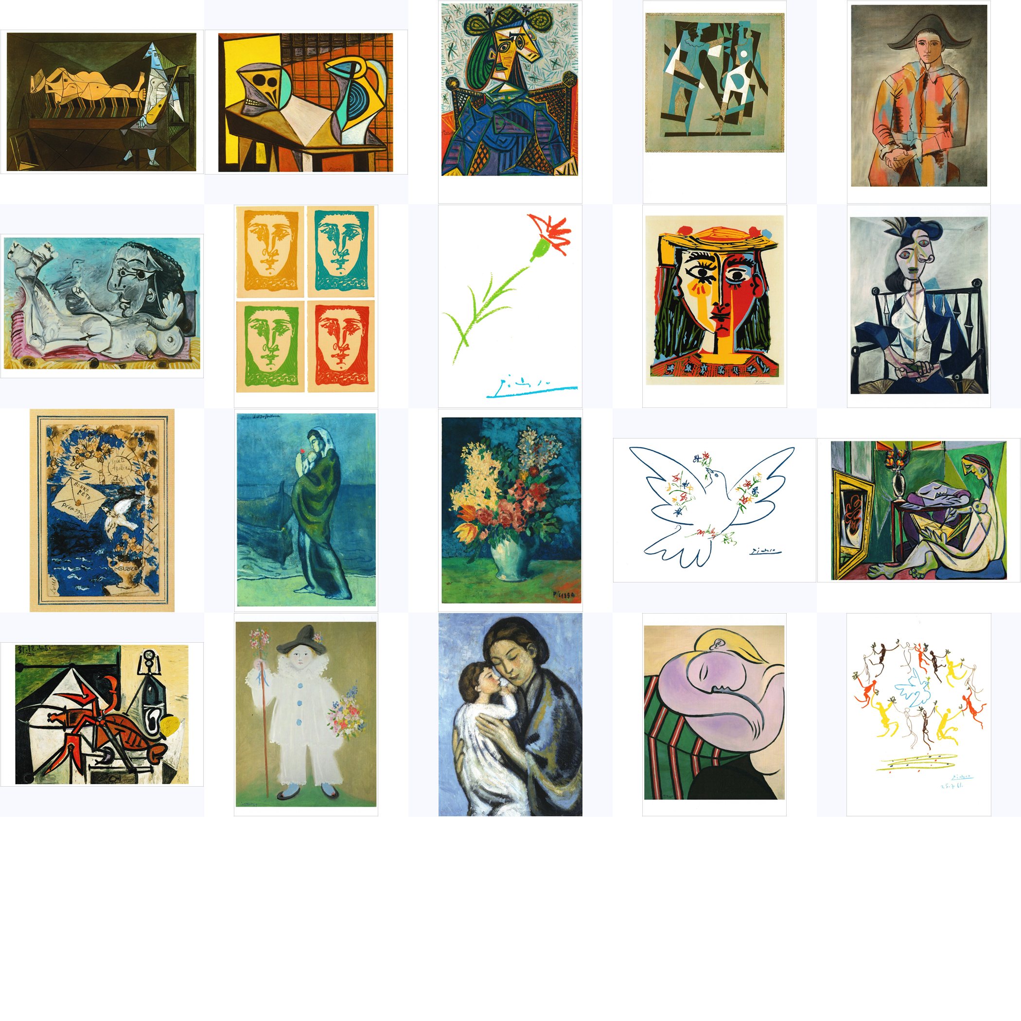 Kunstkarten-Topseller-Set Pablo Picasso