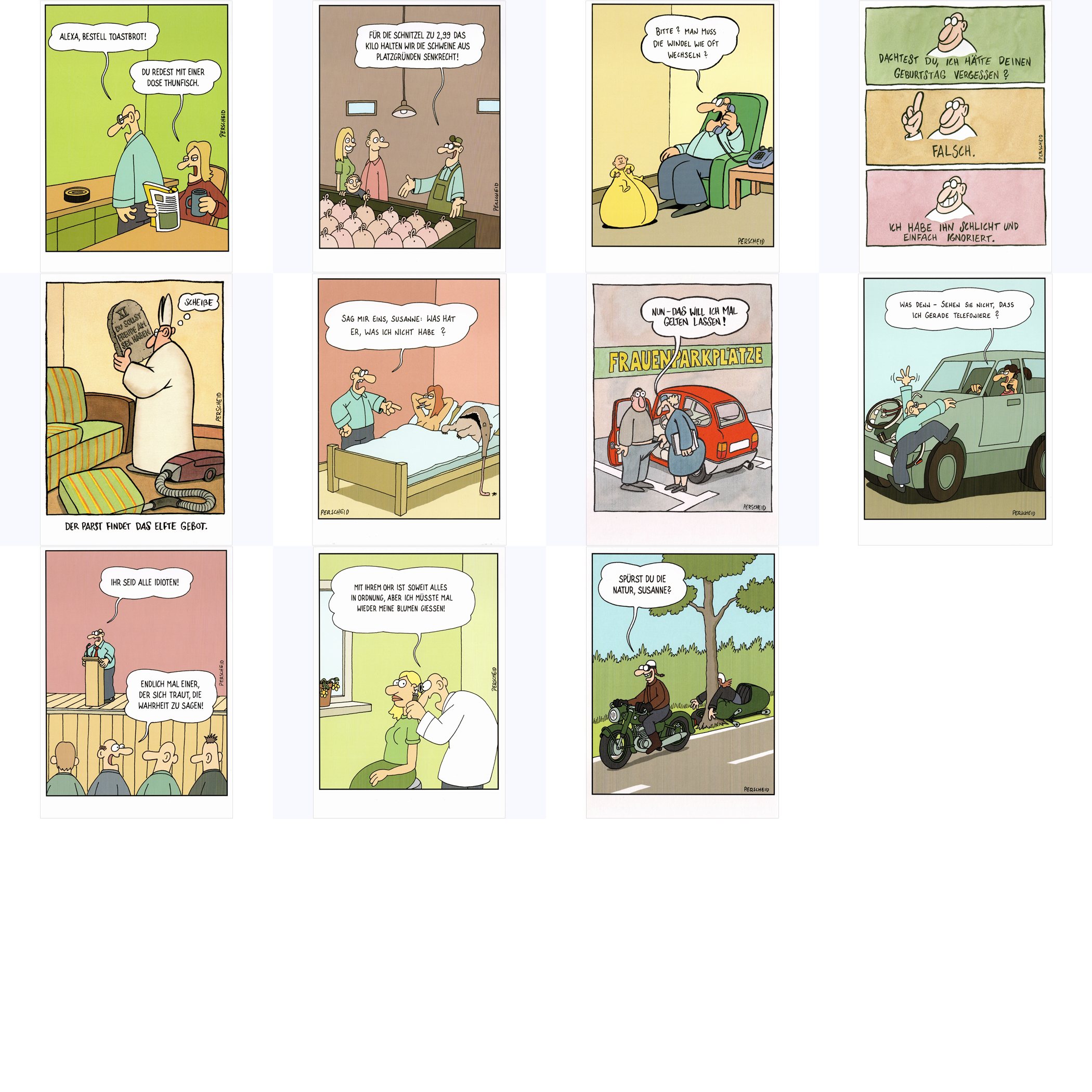 Postkarten-Komplett-Set Martin Perscheid