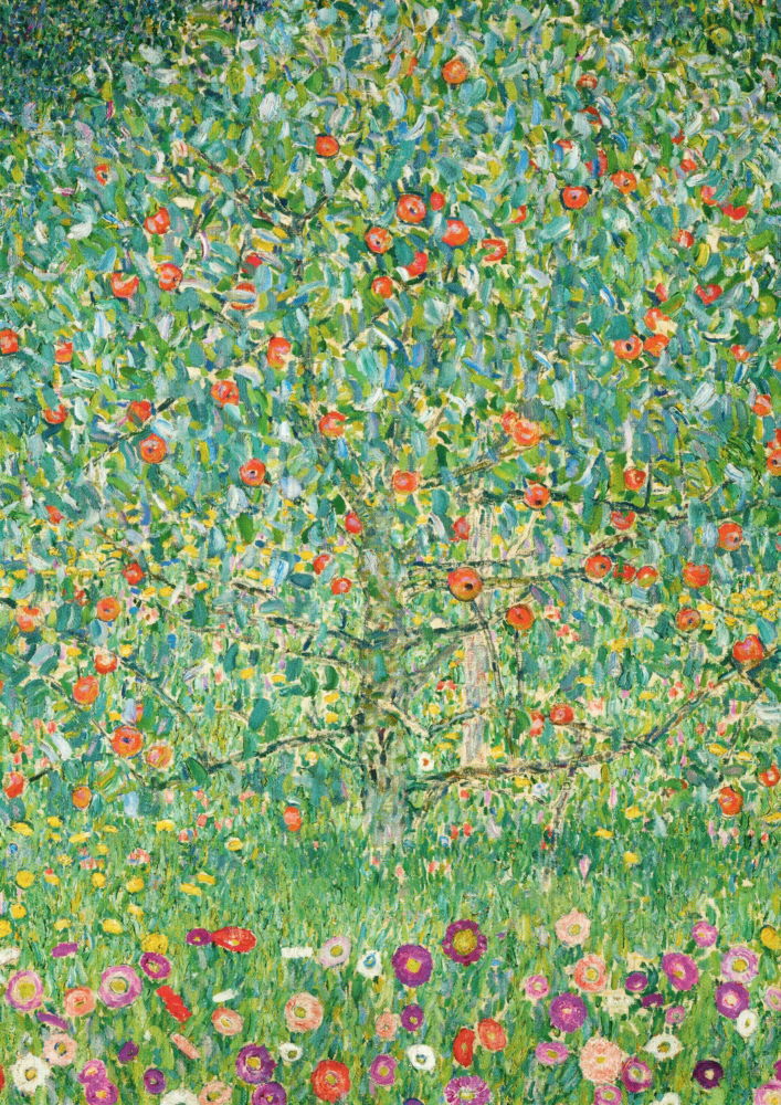 Kunstkarte Gustav Klimt "Apfelbaum I"