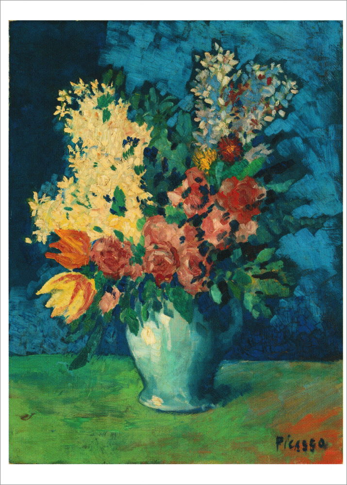 Kunstkarte Pablo Picasso "Blumen" Kunstkarte Pablo Picasso "Blumen"