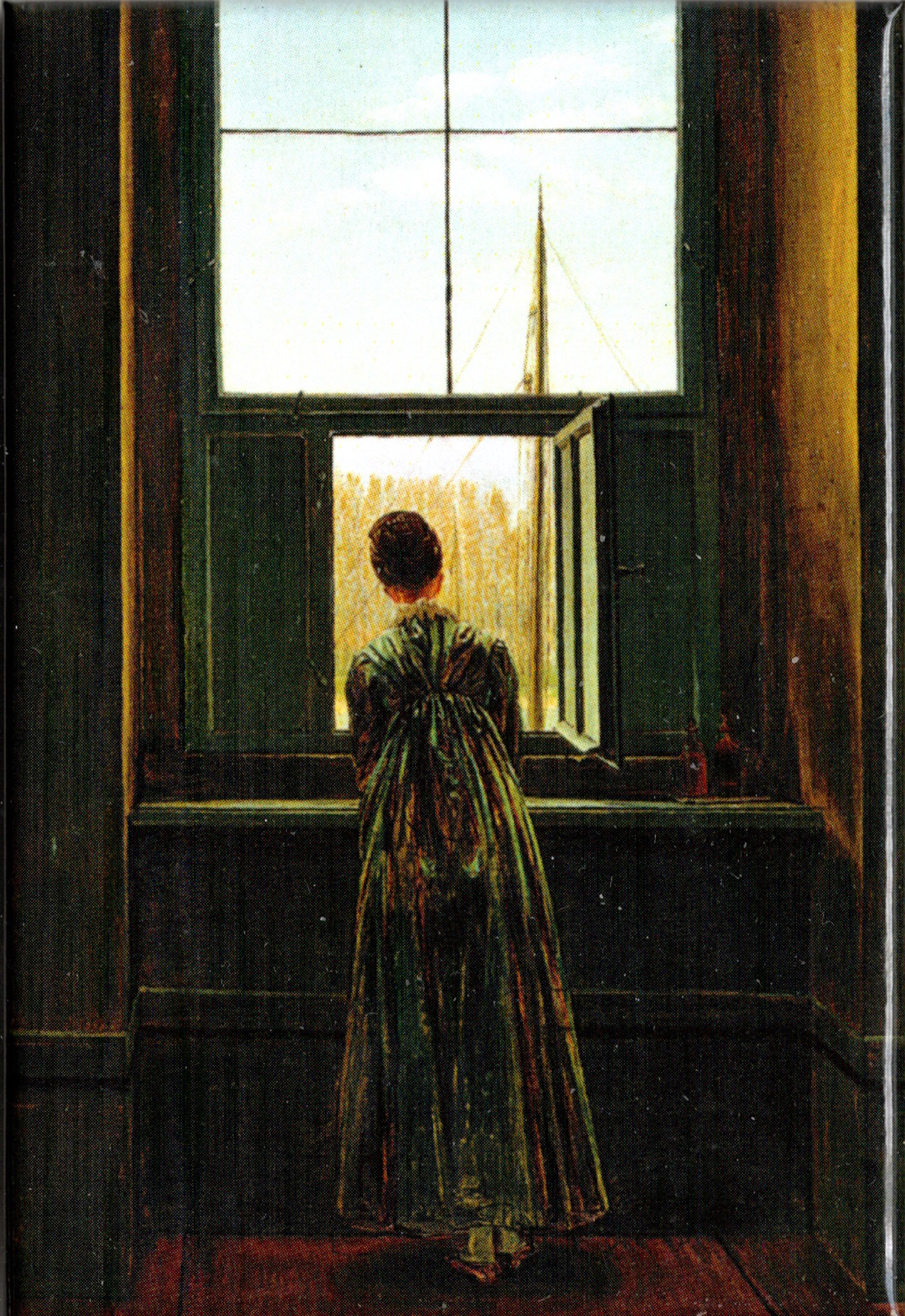 Kunstmagnet Caspar David Friedrich: Frau am Fenster