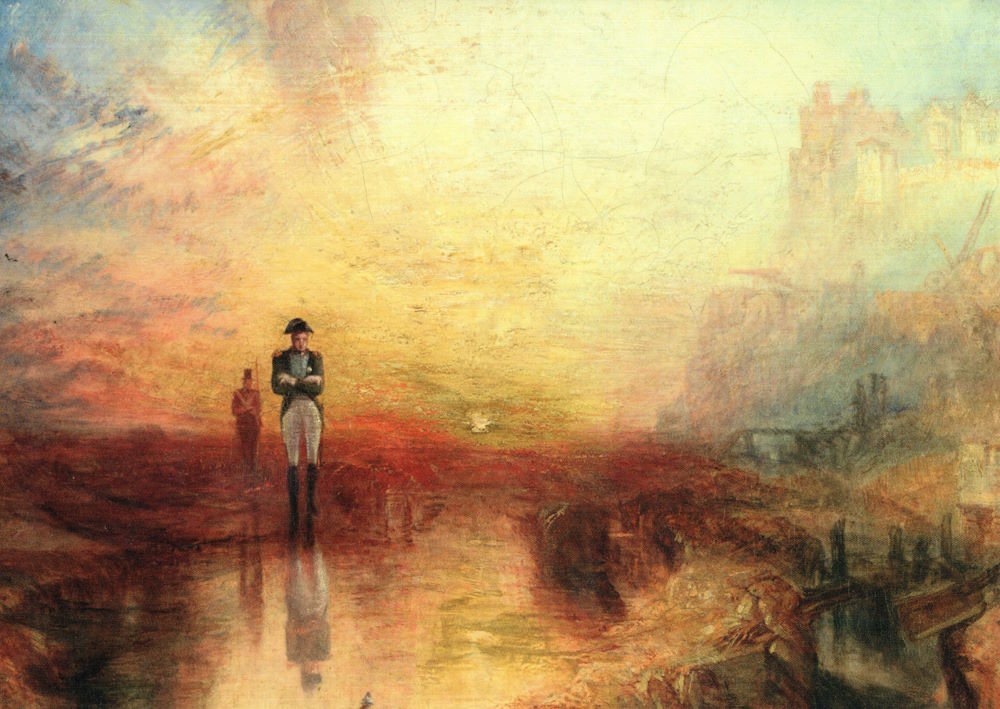 Kunstkarte William Turner "Krieg - Das Exil und die Napfschnecke"