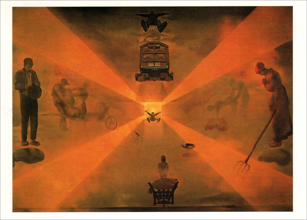 Kunstkarte Salvador Dalí "Der Bahnhof von Perpignan" Kunstkarte Salvador Dalí "Der Bahnhof von Perpignan"