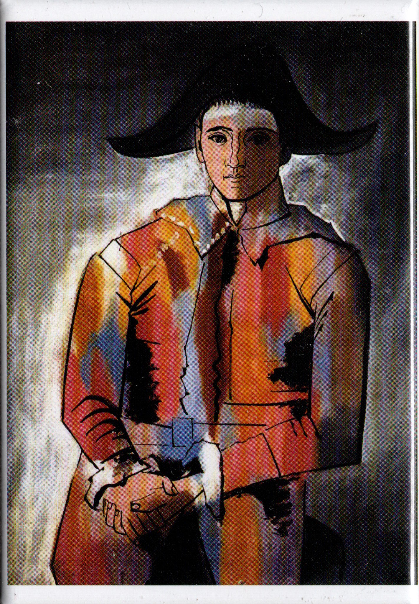 Kunstmagnet Pablo Picasso: Harlekin mit gefalteten Händen