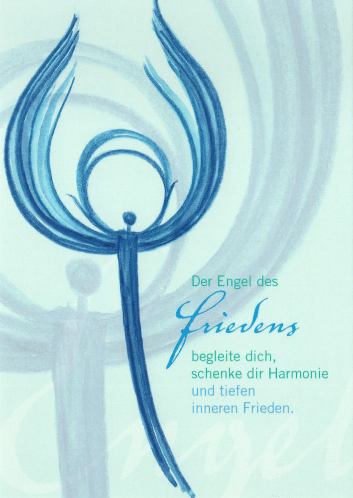 Postkarte "Der Engel des Friedens"