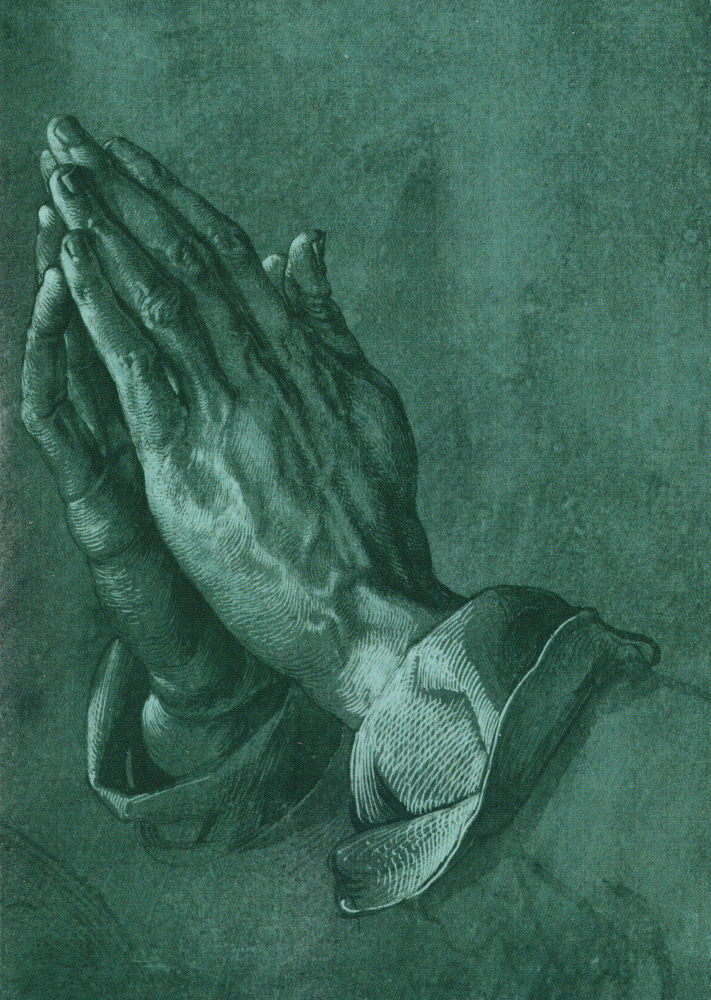 Kunstkarte Albrecht Dürer "Betende Hände"