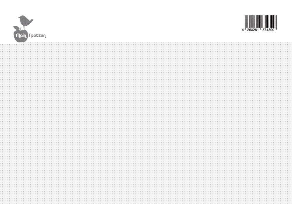 Postkarte "Neben mir quengelt ein 4-jähriger Knirps, weil ... " (Rückseite)