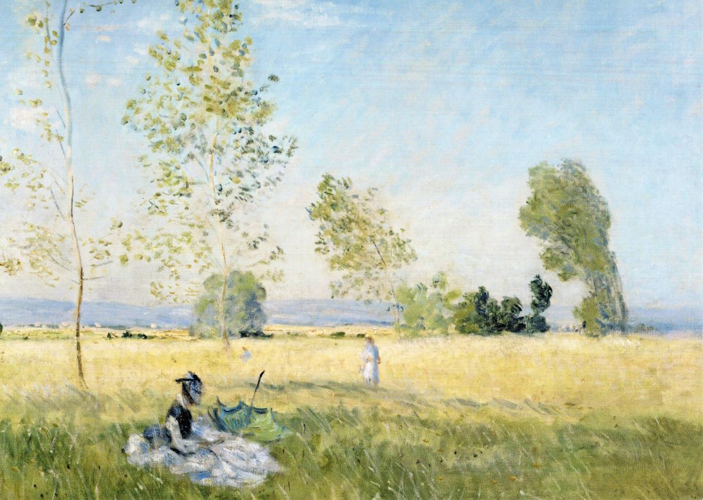Kunstkarte Claude Monet "Sommer"